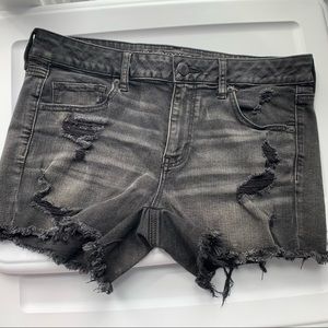 American eagle jean shorts